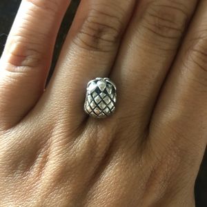 Retired pineapple charm - authentic Pandora